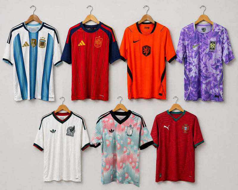 5 Mooiste WK 2026 Voetbalshirts
