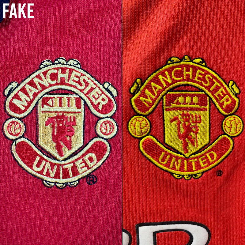Hoe herken je een nep Manchester United 1998-1999 shirt?