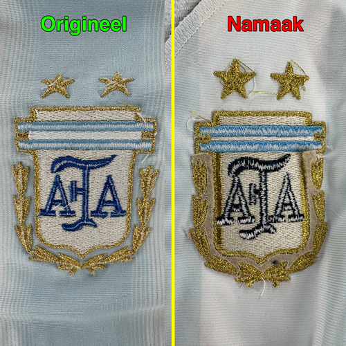 Hoe herken je namaak shirts