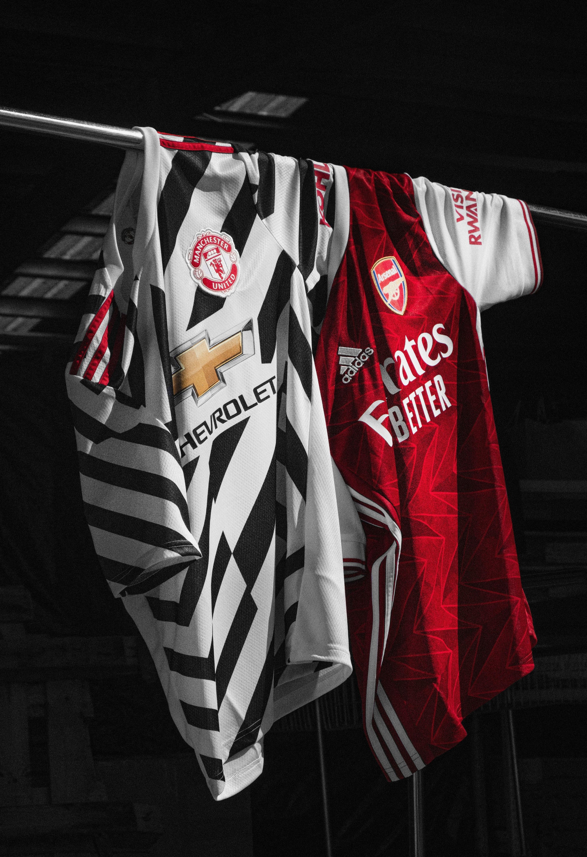 premiere league shirts van Manchester United en arsenal