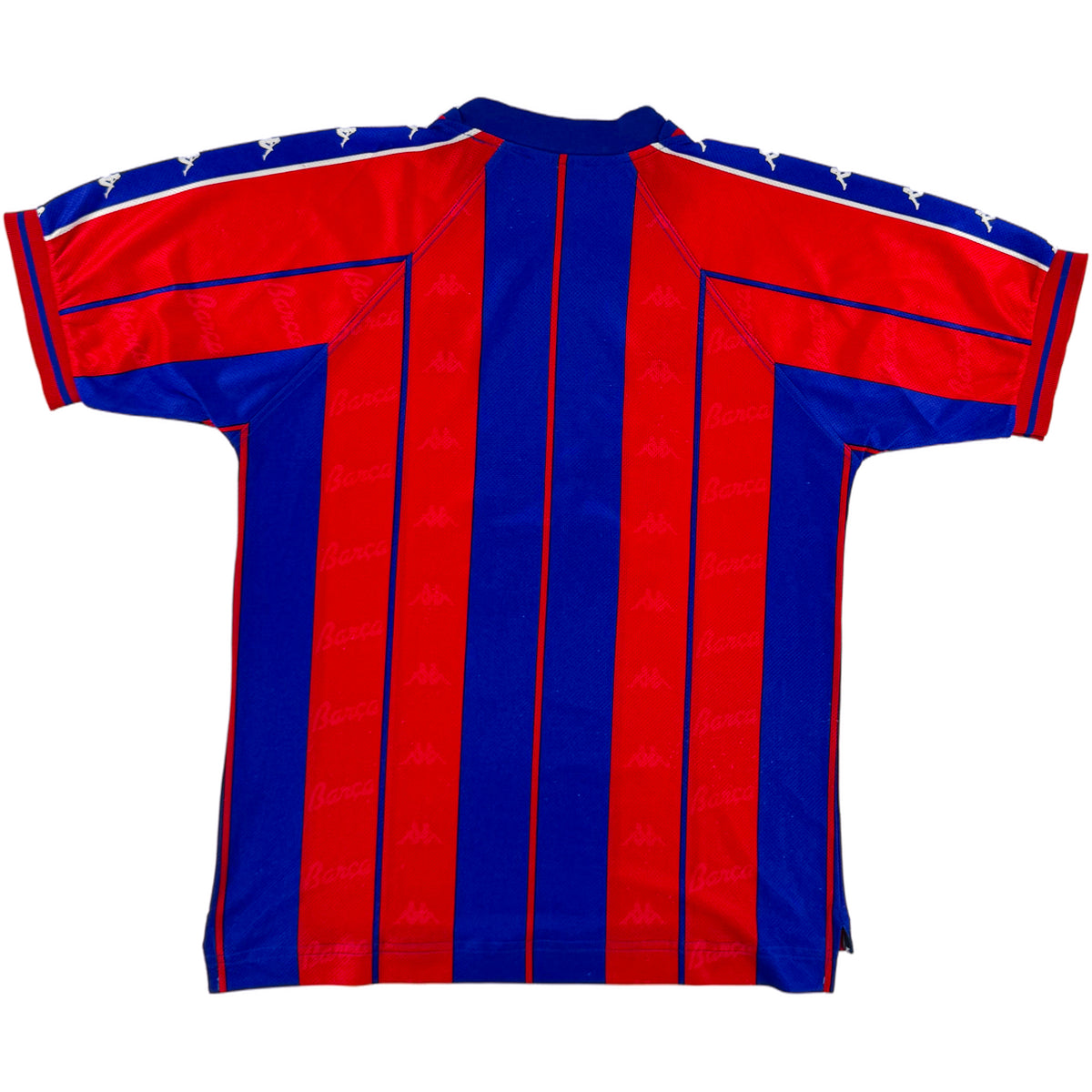 1997-98 Barcelona Thuis Shirt - Oldschool Voetbalshirts