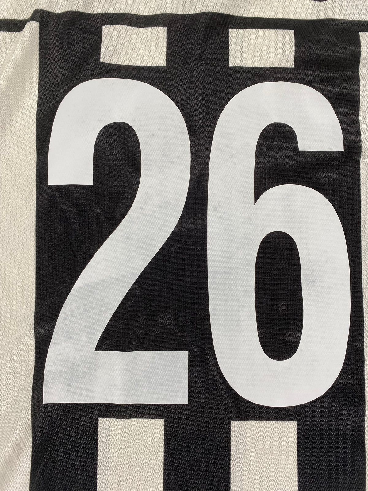 2001-02 Juventus Champions League Shirt Davids #26 - 8/10 - (L) - Oldschool Voetbalshirts