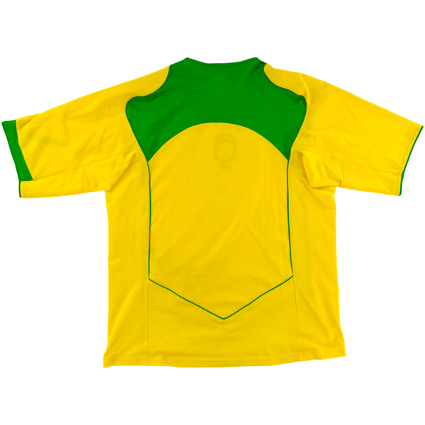 2004-06 Brazilië Thuis Shirt - Oldschool Voetbalshirts