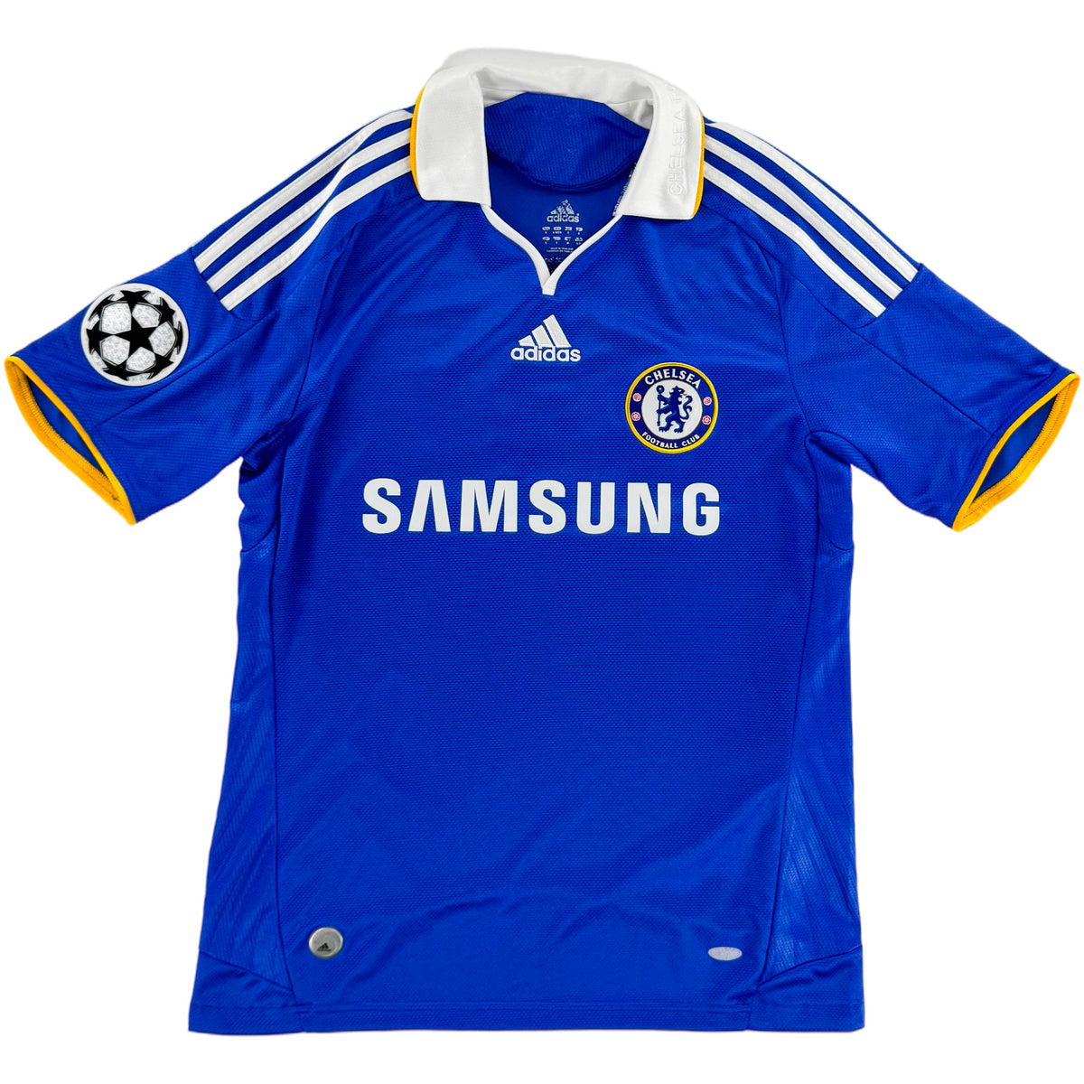 2008-09 Chelsea Thuis Shirt Drogba - Oldschool Voetbalshirts