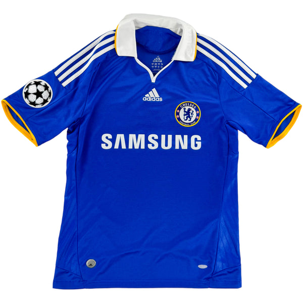 2008-09 Chelsea Thuis Shirt Drogba - Oldschool Voetbalshirts
