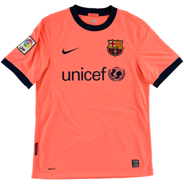 2009-11 Barcelona Uit Shirt Messi - Oldschool Voetbalshirts