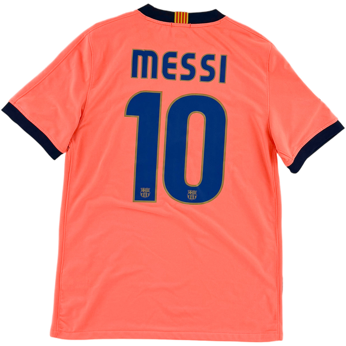 2009-11 Barcelona Uit Shirt Messi - Oldschool Voetbalshirts