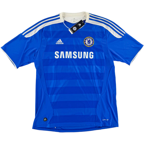 2011-12 Chelsea Thuis Shirt Drogba - Oldschool Voetbalshirts