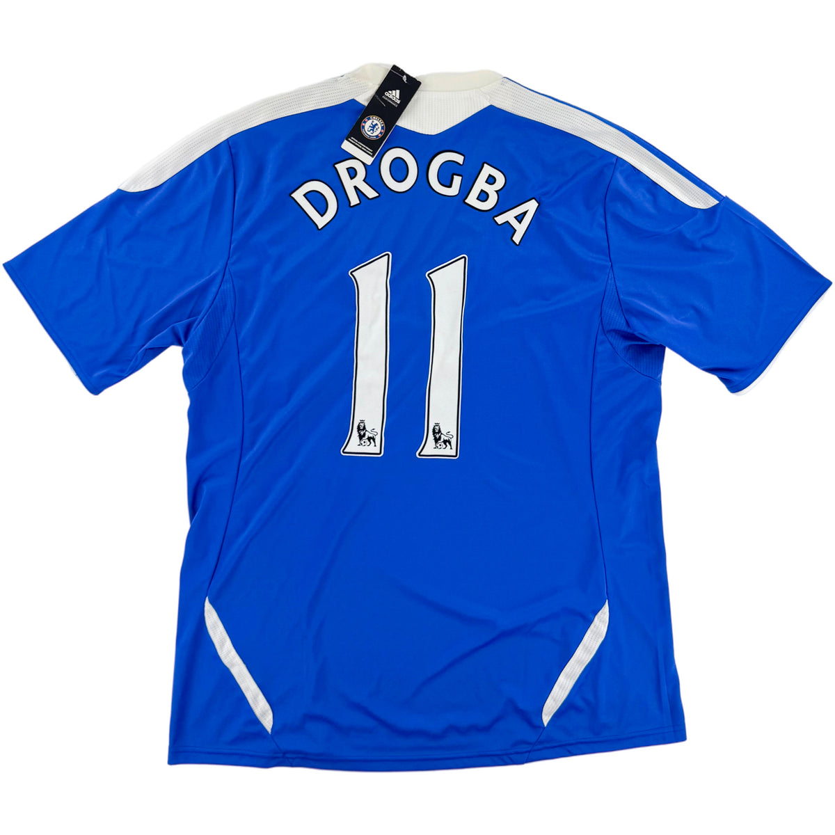 2011-12 Chelsea Thuis Shirt Drogba - Oldschool Voetbalshirts