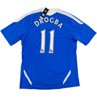 2011-12 Chelsea Thuis Shirt Drogba - Oldschool Voetbalshirts