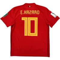 2018 België WK Thuis Shirt Hazard - Oldschool Voetbalshirts