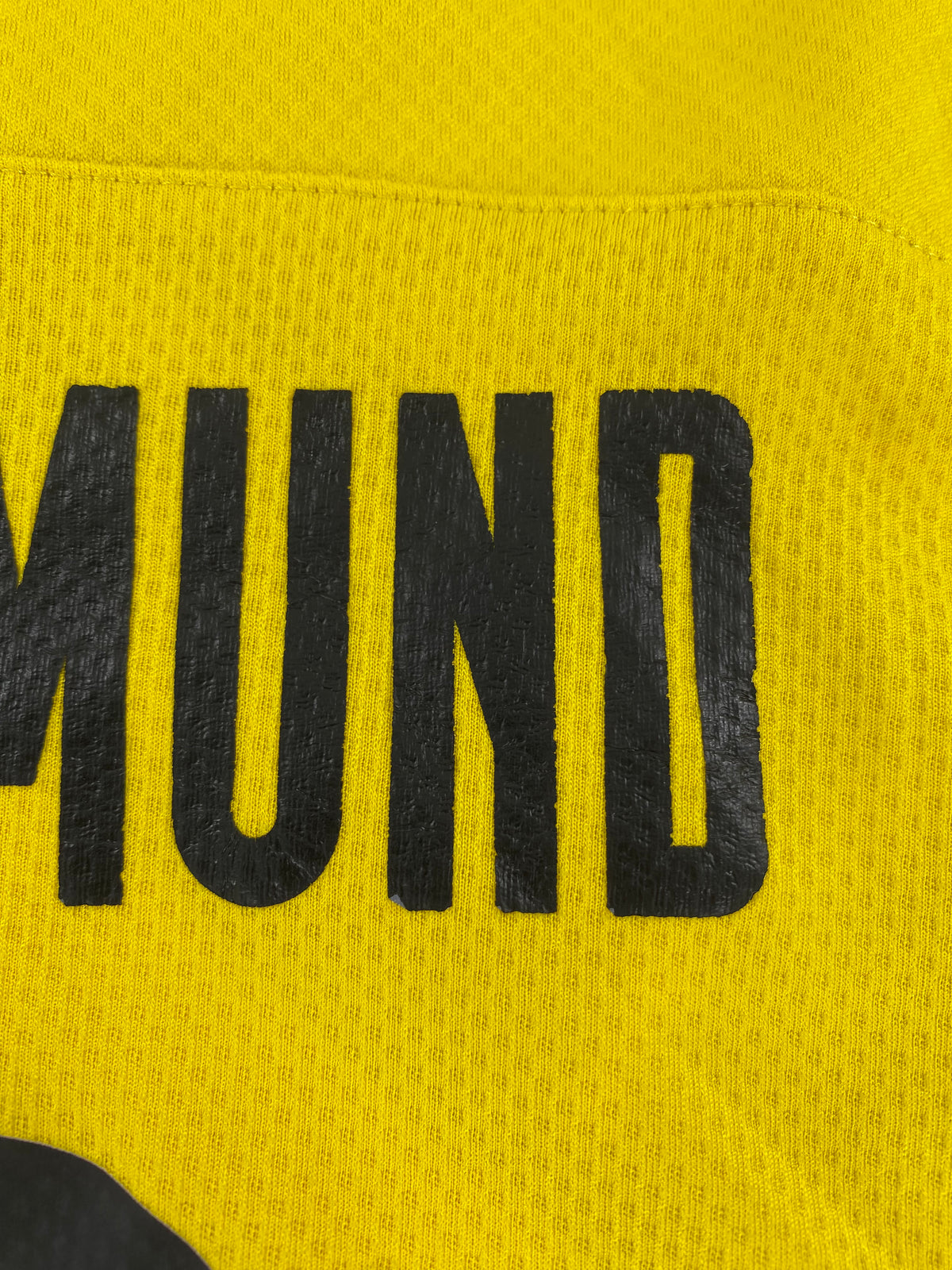 2020-21 Borussia Dortmund Thuis Shirt Haaland #9 - 8/10 - (S) - Oldschool Voetbalshirts