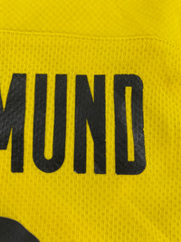 2020-21 Borussia Dortmund Thuis Shirt Haaland #9 - 8/10 - (S) - Oldschool Voetbalshirts