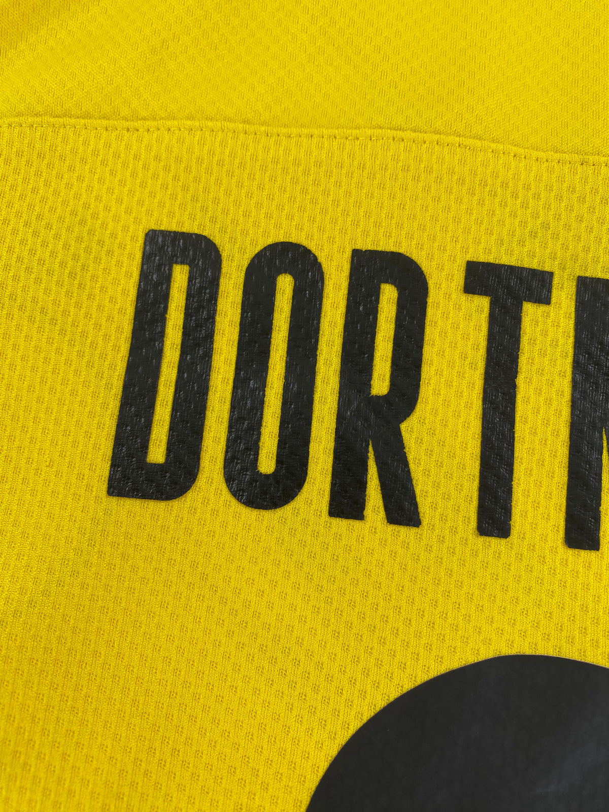 2020-21 Borussia Dortmund Thuis Shirt Haaland #9 - 8/10 - (S) - Oldschool Voetbalshirts