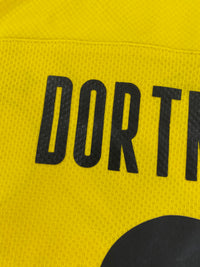 2020-21 Borussia Dortmund Thuis Shirt Haaland #9 - 8/10 - (S) - Oldschool Voetbalshirts