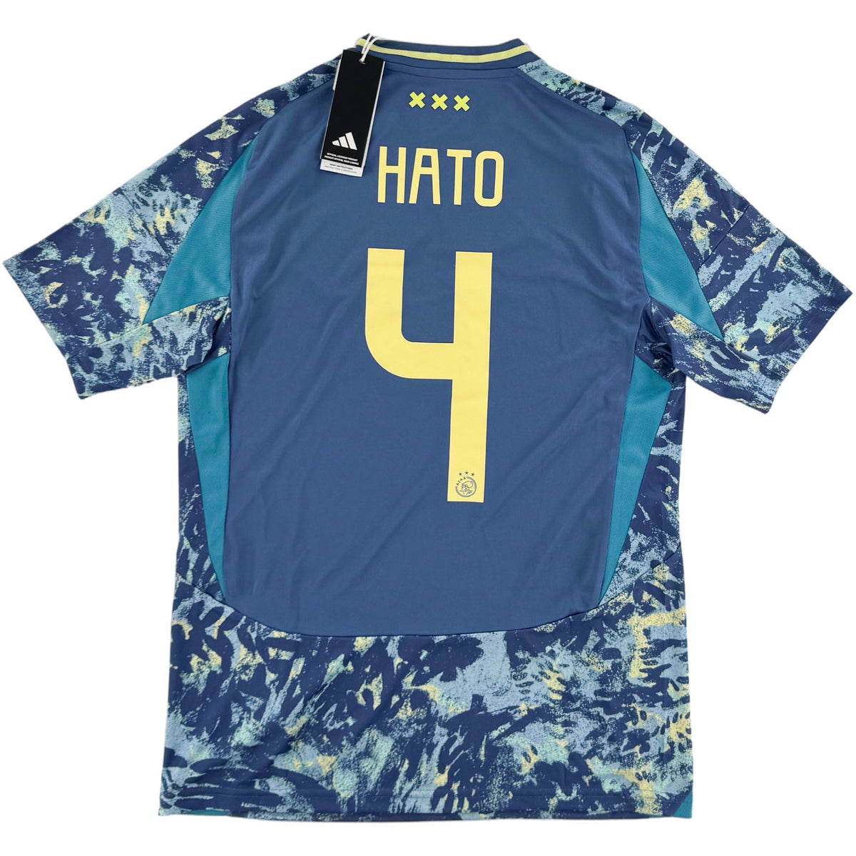 2024-25 Ajax Uit Shirt Hato - Oldschool Voetbalshirts