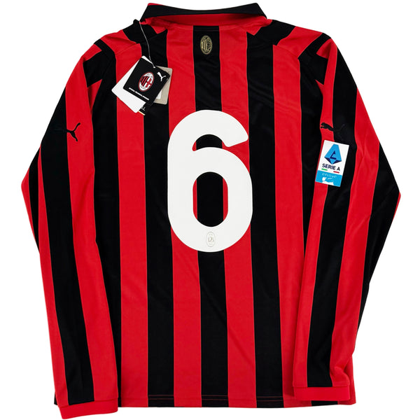 2024-25 AC Milan 125 Jarig Jubileum Authentic Shirt #6 - Nieuw - (M) - Oldschool Voetbalshirts