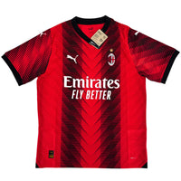 2023-24 AC Milan Thuis Shirt - Nieuw - (L) - Oldschool Voetbalshirts