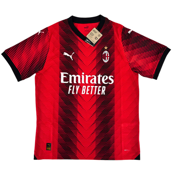 2023-24 AC Milan Thuis Shirt - Nieuw - (L) - Oldschool Voetbalshirts