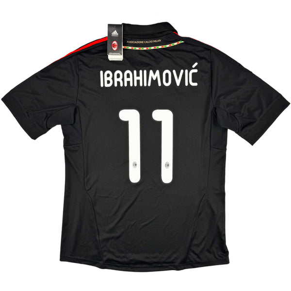 2011-12 AC Milan Derde Shirt Ibrahimovic - Oldschool Voetbalshirts