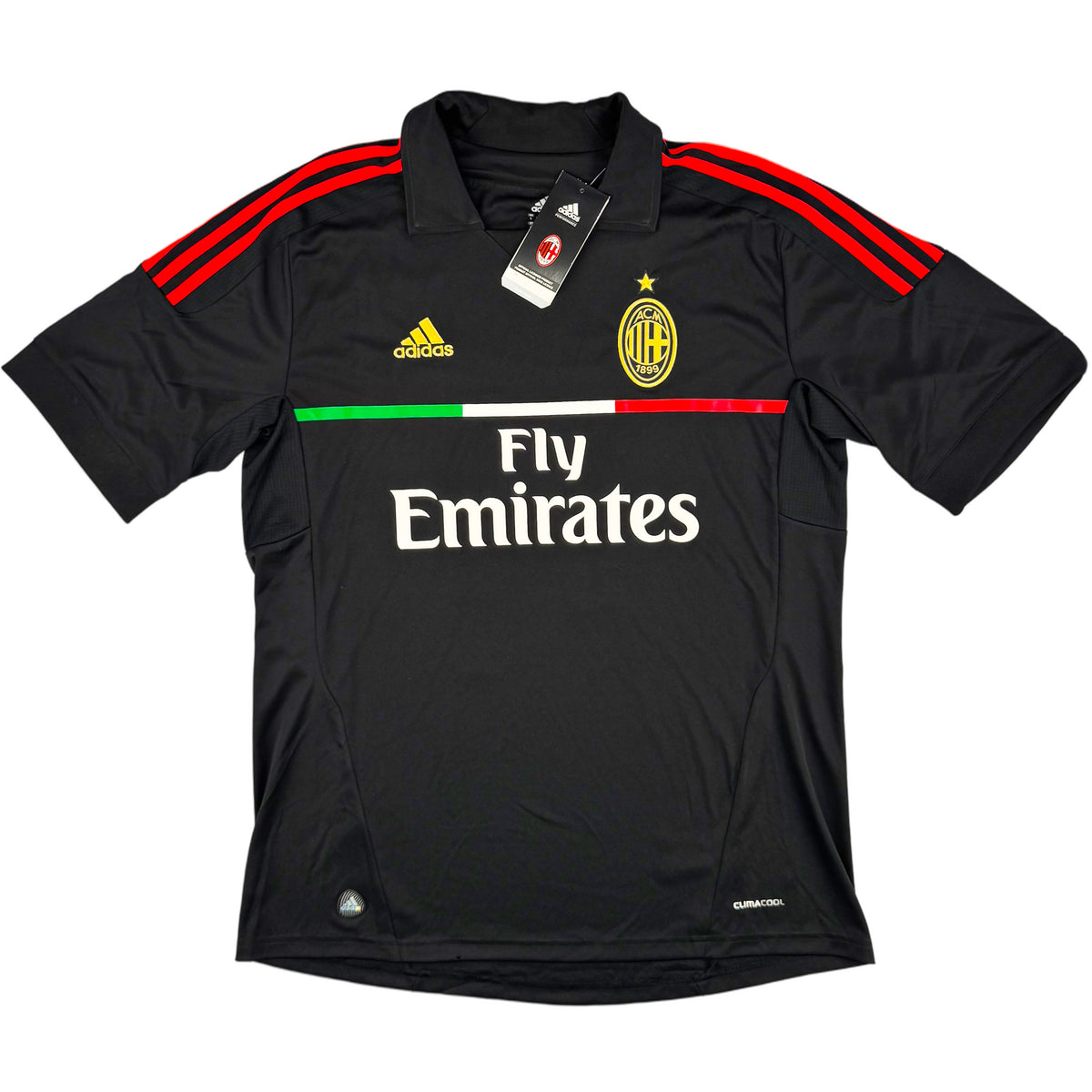 2011-12 AC Milan Derde Shirt Ibrahimovic - Oldschool Voetbalshirts