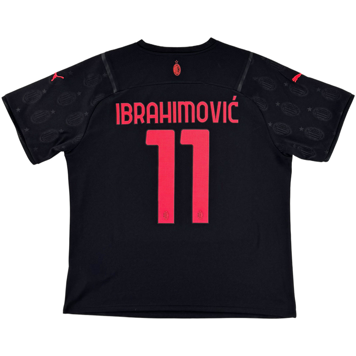 2022-23 AC Milan Derde Shirt Ibrahimovic - Oldschool Voetbalshirts