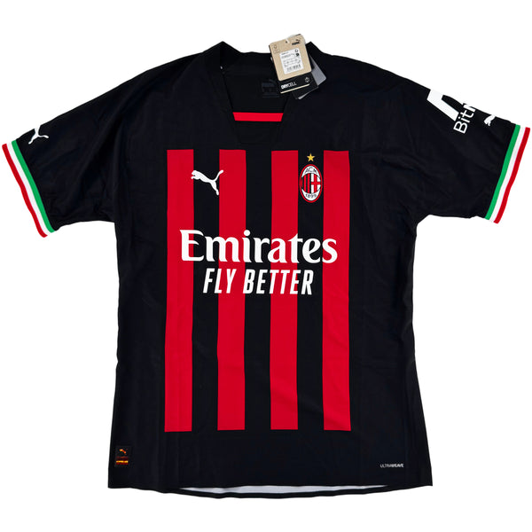 2022-23 AC Milan Pro Thuis Shirt - Nieuw - (XL) - Oldschool Voetbalshirts