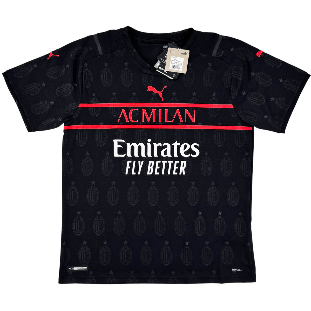 2021-22 AC Milan Derde Shirt - Nieuw - (L) - Oldschool Voetbalshirts