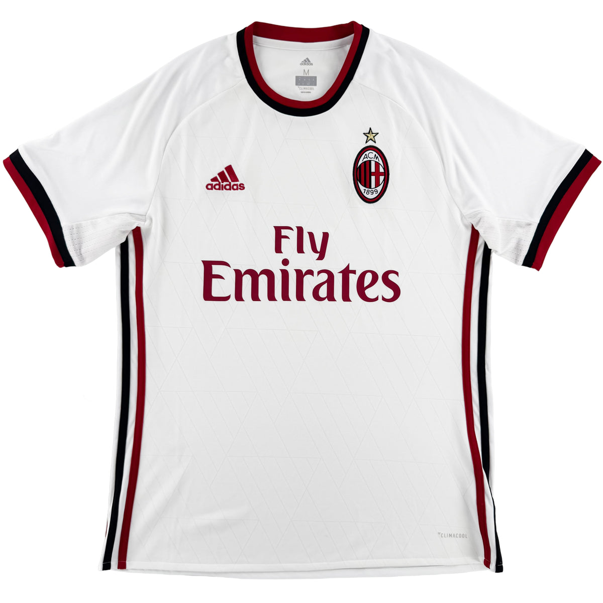 2017-18 AC Milan Uit Shirt - 10/10 - (M) - Oldschool Voetbalshirts