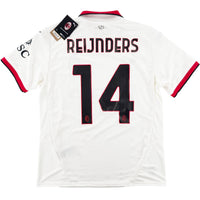 2024-25 AC Milan Uit Shirt Reijnders - Oldschool Voetbalshirts