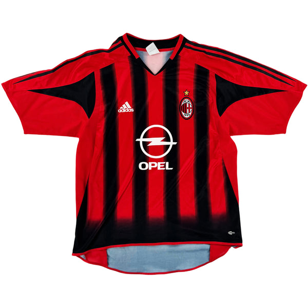 2004-05 AC Milan Thuis Shirt Kaka - Oldschool Voetbalshirts