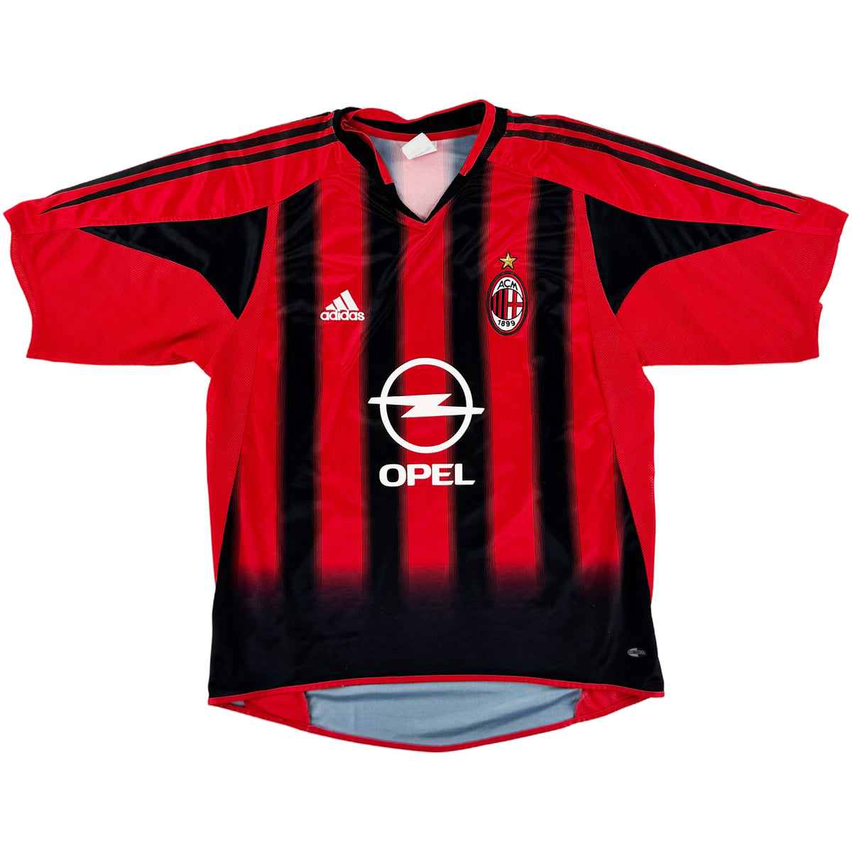2004-05 AC Milan Thuis Shirt Pirlo - Oldschool Voetbalshirts