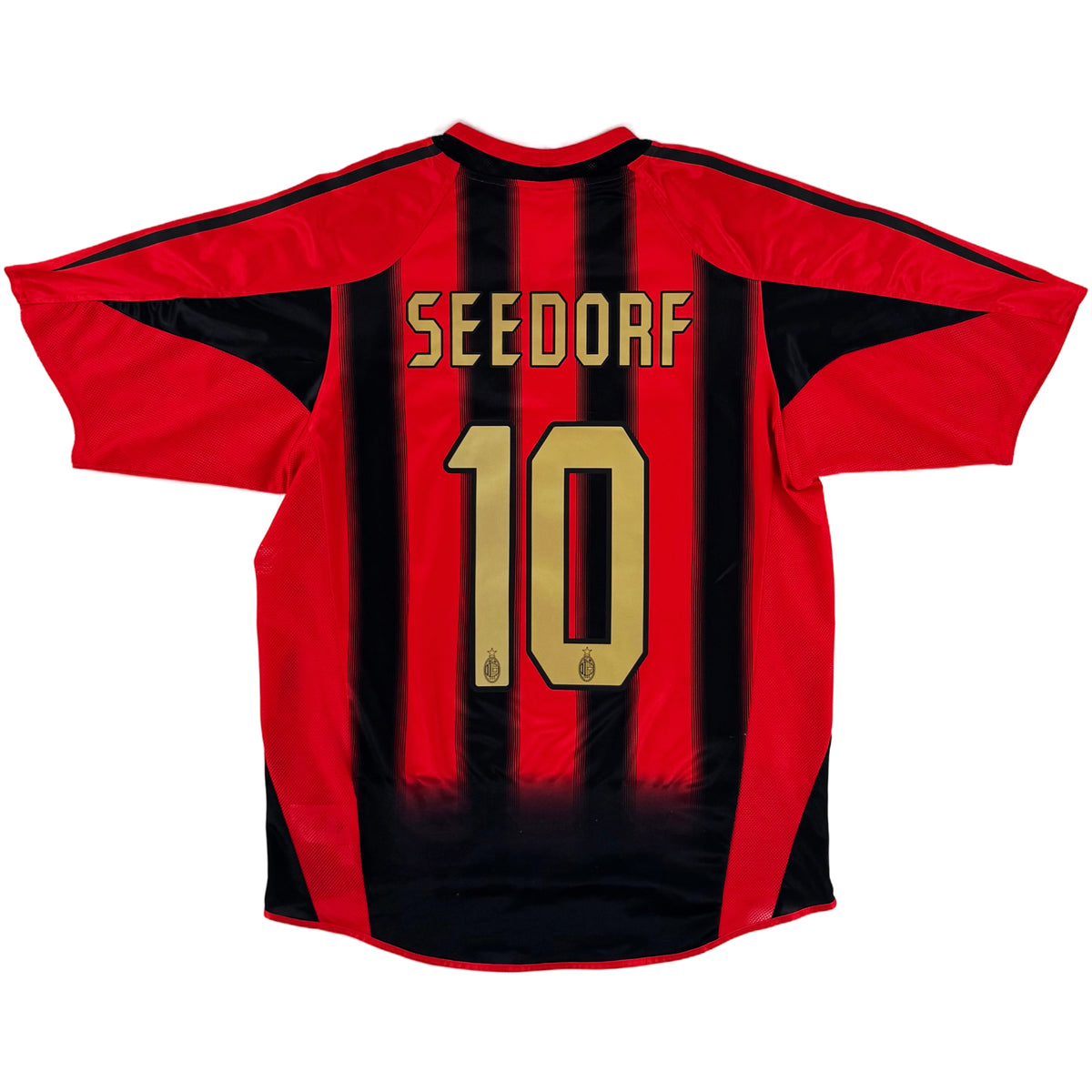 2004-05 AC Milan Thuis Shirt Seedorf - Oldschool Voetbalshirts