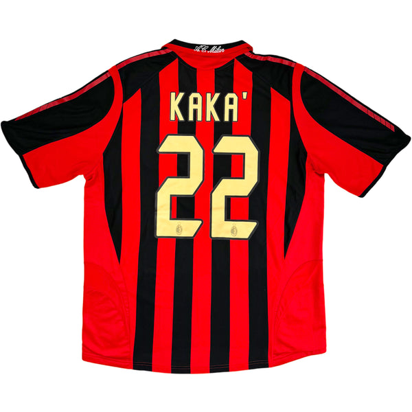 2005-06 AC Milan Thuis Shirt Kaka - Oldschool Voetbalshirts