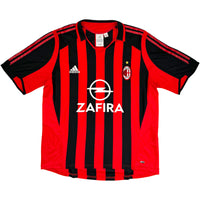 2005-06 AC Milan Thuis Shirt Kaka - Oldschool Voetbalshirts