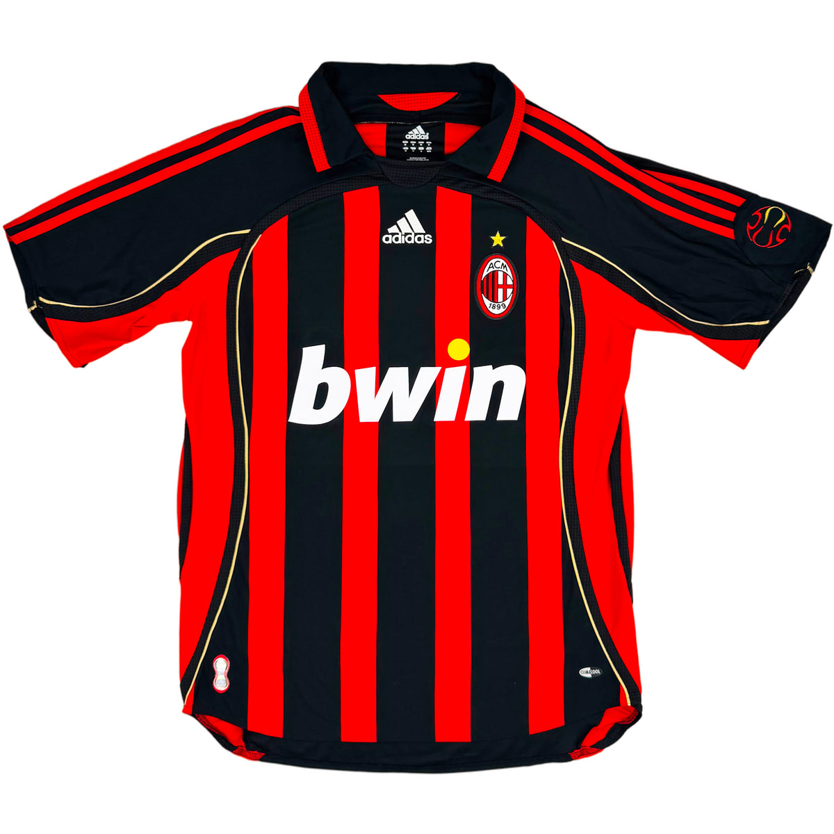 2006-07 AC Milan Thuis Shirt Maldini - Oldschool Voetbalshirts
