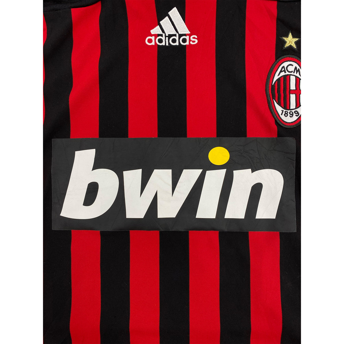 2007-08 AC Milan Thuis Shirt Ronaldo - Oldschool Voetbalshirts