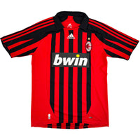2007-08 AC Milan Thuis Shirt Ronaldo - Oldschool Voetbalshirts