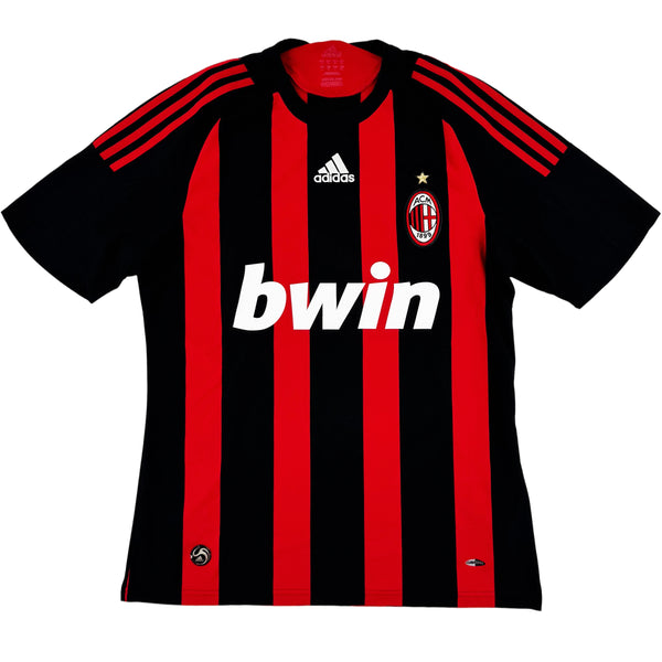 2008-09 AC Milan Thuis Shirt Ronaldinho - Oldschool Voetbalshirts
