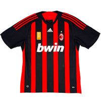 2008-09 AC Milan Thuis Shirt Ronaldinho