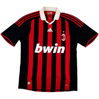 2009-10 AC Milan Thuis Shirt Ronaldinho - Oldschool Voetbalshirts
