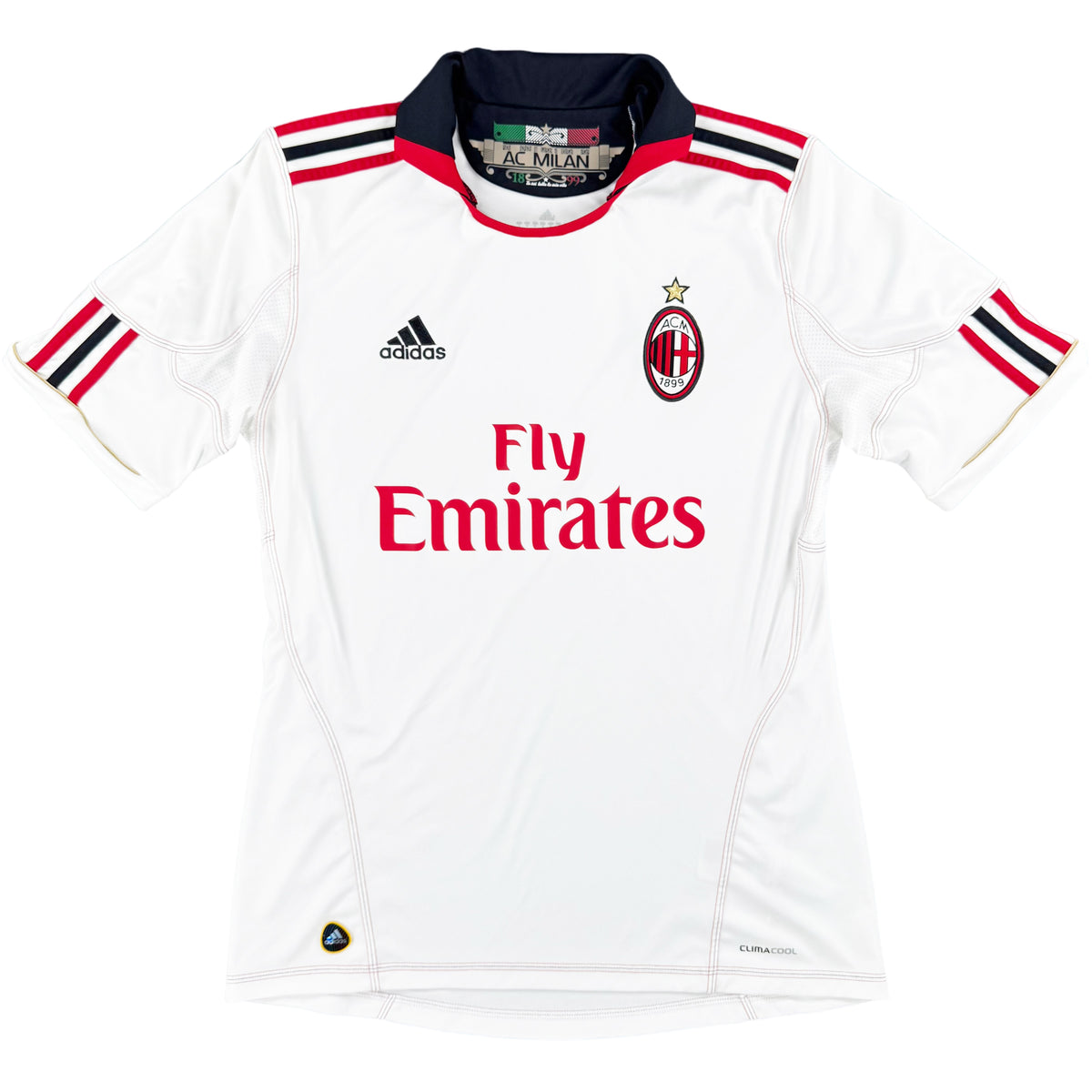 2010-11 AC Milan Uit Shirt - 9/10 - (M)