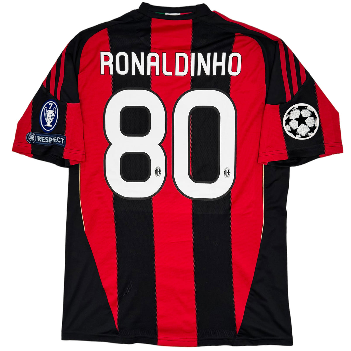 2010-11 AC Milan Thuis Shirt Ronaldinho - Oldschool Voetbalshirts