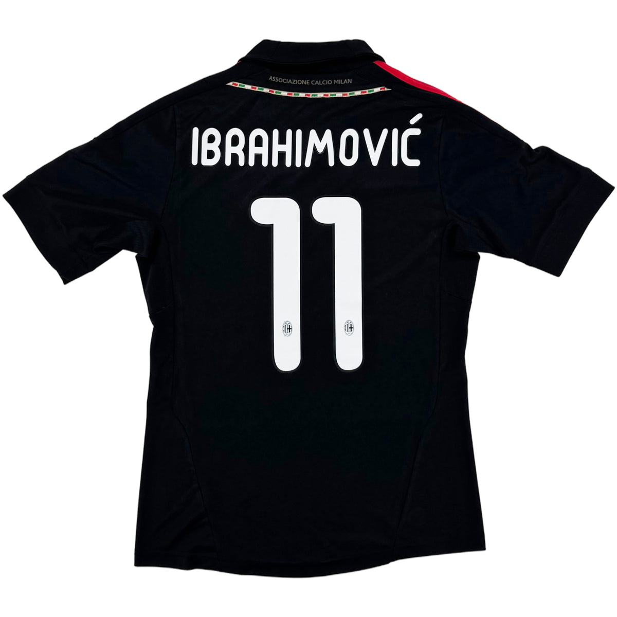 2011-12 AC Milan Derde Shirt Ibrahimovic - Oldschool Voetbalshirts