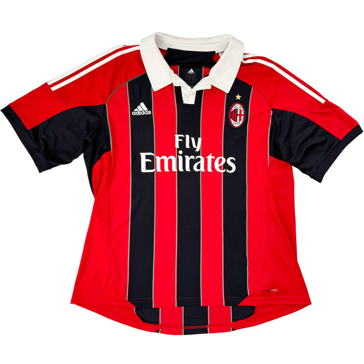 2012-13 AC Milan Thuis Shirt Ibrahimovic - Oldschool Voetbalshirts