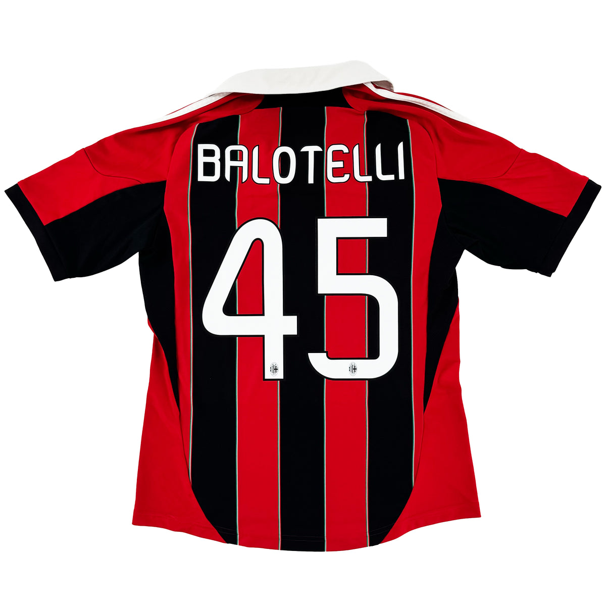 2012-13 AC Milan Thuis Shirt Balotelli - Oldschool Voetbalshirts