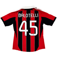 2012-13 AC Milan Thuis Shirt Balotelli - Oldschool Voetbalshirts