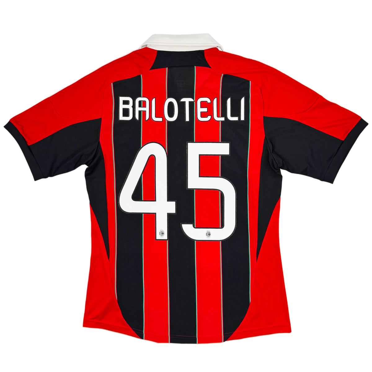 2012-13 AC Milan Thuis Shirt Balotelli - Oldschool Voetbalshirts