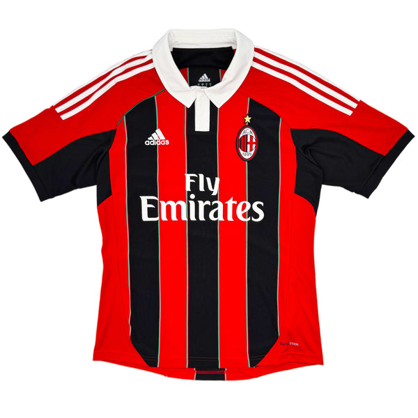 2012-13 AC Milan Thuis Shirt Balotelli - Oldschool Voetbalshirts