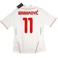 2011-12 AC Milan Uit Shirt Ibrahimovic - Oldschool Voetbalshirts